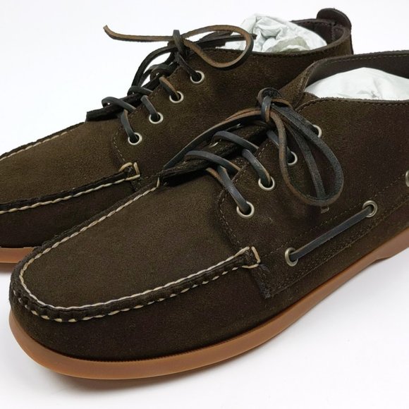 BROOKS BROTHERS Men\'s 13D Dark Brown Chukka Shoes main image 5